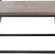 Decor-Rest® Furniture LTD Jacob 3-Piece Natural Living Room Table Set with Dark Brown Bases-1