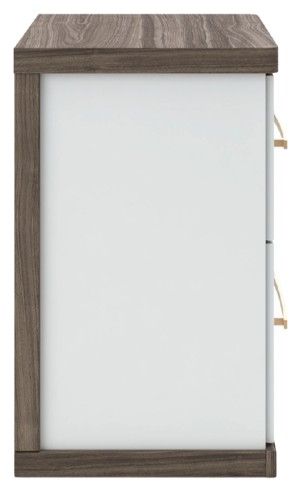 Signature Design by Ashley® Kendanport Brown/White 2-Drawer Nightstand-2
