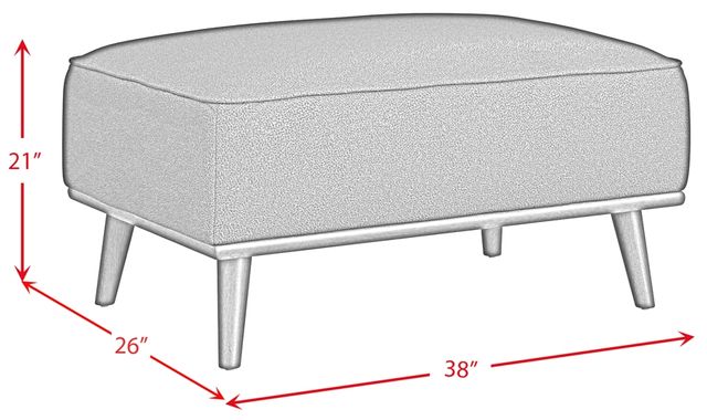 Elements International Destiny Pebble Tan Ottoman-2