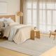 Nourison Home™ Pure Rows Gray/Ivory 5'x7' Area Rug-1
