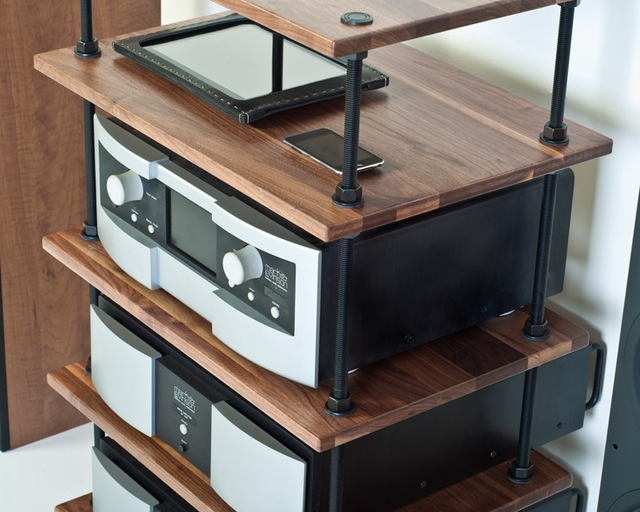 Salamander Designs® Archetype 5.0 Audio Stand-Natural Walnut-1