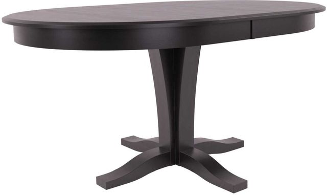 Canadel Gourmet Peppercorn Washed Oval Dining Table-0