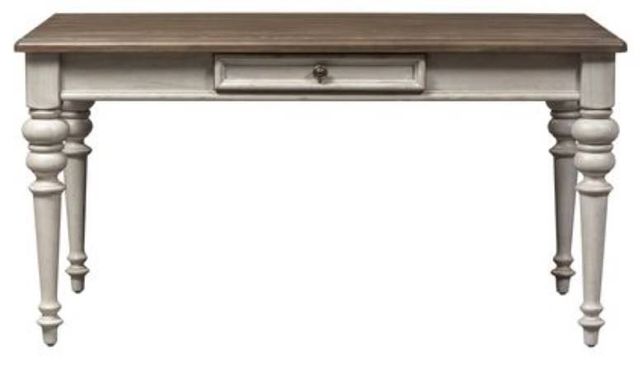 Liberty Furniture Heartland Antique White Lift Top Writing Desk-0