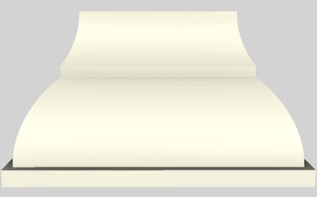 Vent-A-Hood® Designer Series 54" Biscuit Wall Mounted Range Hood-0