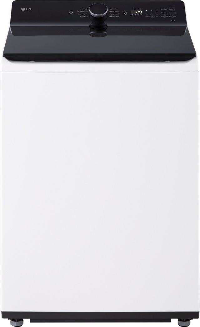 LG 5.5 Cu. Ft. Alpine White Top Load Washer-0