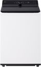 LG 5.5 Cu. Ft. Alpine White Impeller Top Load Washer with EasyUnload™ & AI Sensing-0