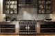 La Cornue CornuFé 110 43" Gloss Black Wall Mounted Chimney Hood-1