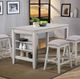 Winners Only® Ridgewood Gray/Oat H Bar Stool-2