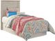 Signature Design by Ashley® Willowton 6-Piece Whitewash Twin Panel Headboard Bedroom Set-1