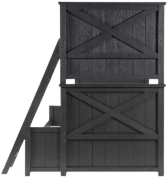 Legacy Classic Flatiron Midnight Youth Twin/Twin Bunk Bed-3