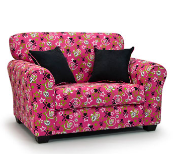 Kidz World Tween Living Room Youth Loveseat-0