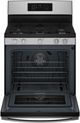 GE® 30" Stainless Steel Freestanding Gas Convection Range with No Preheat Air Fry-1