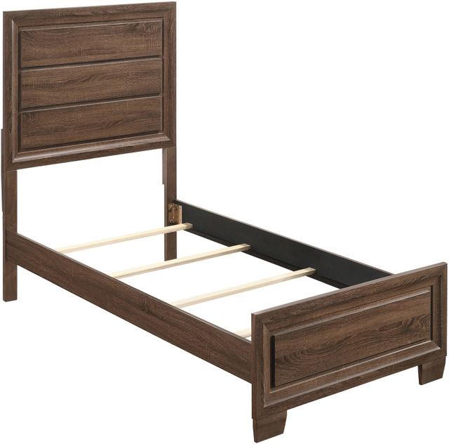 Coaster® Brandon 4-Piece Medium Warm Brown Twin Bedroom Set-1