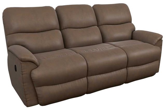 La-Z-Boy® Trouper Whiskey Manual Reclining Sofa