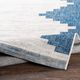 Surya Eagean Navy/Off-White 4'x6' Area Rug-3