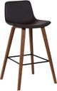 Armen Living Maddie Brown 26" Counter Height Stool-0