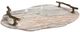 Uttermost® Stone and Twig Gray/White Indoor-Outdoor MarbleTray-0