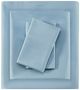 Olliix by Sleep Philosophy Blue King 300 Thread Count Liquid Cotton Sheet Set-0