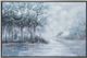 Crestview Collection Steady Horizon Gray/White Wall Art -0