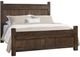 Artisan & Post by Vaughan-Bassett Joinery Espresso Oak California King Poster Bed-0