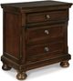 Millennium® by Ashley Porter 5-Piece Rustic Brown King Sleigh Bed Set-4