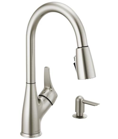 Peerless Apex™ Stainless Single Handle Pull-Down Kitchen Faucet-0