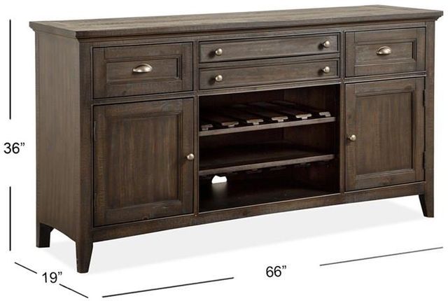 Magnussen Home® Westley Falls Graphite Buffet-2