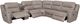 Franklin™ Davenport 6-Piece Duvall Greige Power Reclining Sectional-1