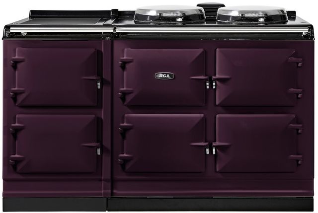 AGA™ eR7 Classic Cast Iron 60" Aubergine Pro Style Electric Range-0
