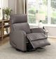 Homelegance® Sorrento Mocha Manual Swivel Glider Recliner-1