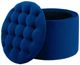 TOV Furniture Queen Navy Velvet Storage Ottoman-0