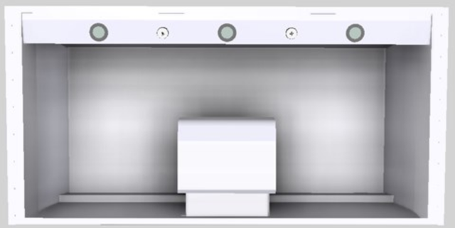 Vent-A-Hood® Designer Series 48" White Wall Mounted Range Hood-3
