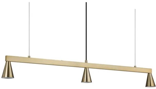 Renwil® Linea Plated Champagne Pendant Light-1