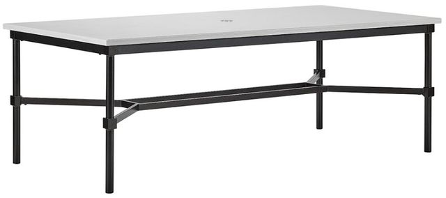 Lane Venture® Langham Dark Bronze Rectangular Dining Table-0