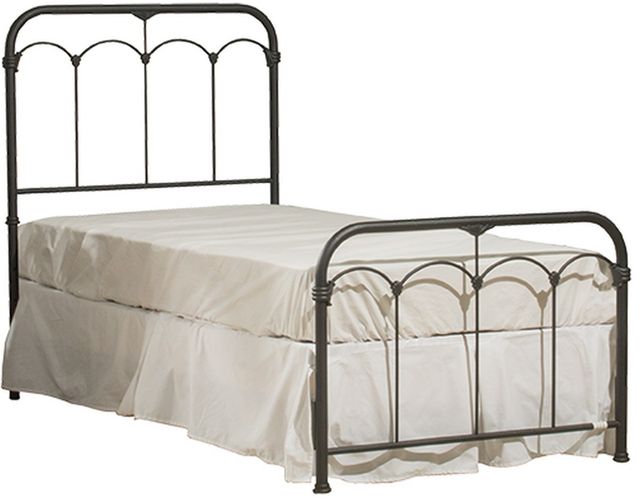 HH2 Home Jocelyn Black Speckle King Bed Kit with Frame-0