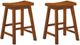 Homelegance® Saddleback Oak Dining Stool-2