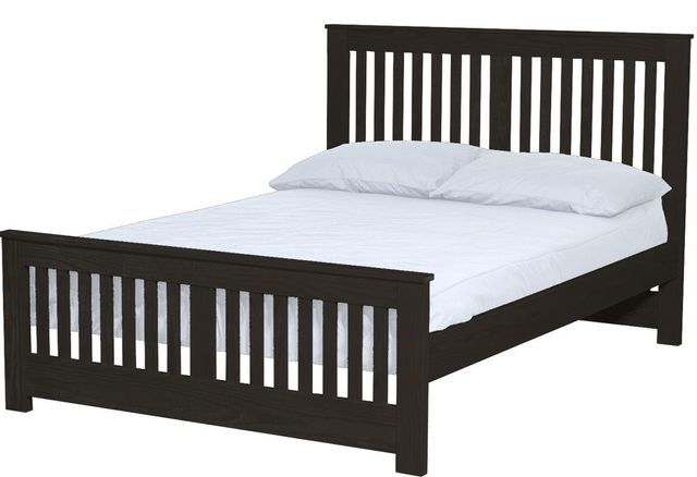 Crate Designs™ Furniture Espresso Queen Shaker Bed