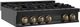 ZLINE Autograph Edition 36" Black Stainless Steel Gas Rangetop-1
