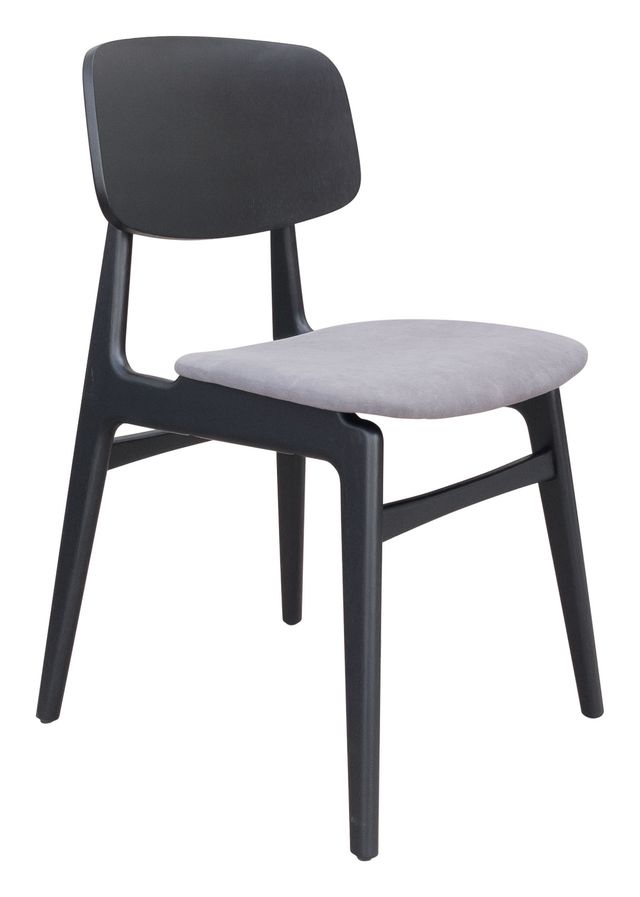 Zuo® Modern Othello Gray Dining Chair-0