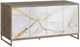 ACME Furniture Paavan Champagne/White Console Cabinet-0