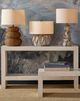 Currey & Company Boudoirs Dark Gray/White Table Lamp-4