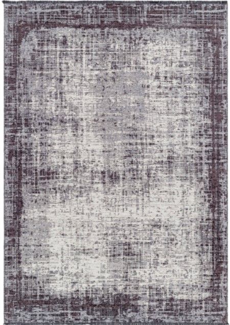 Surya Toscana Charcoal/Cream/Slate 3'x5' Area Rug-1
