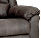 HomeStretch Tumbleweed Brown Reclining Loveseat-2
