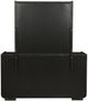 Coaster® Leandro Burnished Black Dresser and Mirror-4