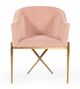 VIG Furniture Modrest Mancos Pink Accent Chair-1