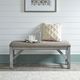 Liberty Furniture Newport Gray/Smokey Gray Dining Bench-1