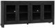 Classic Home Macarthur Antique Black 4-Door Cabinet-0