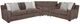 Franklin™ Talise 3-Piece Saganga Mink L-Shape Sectional-0