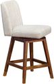 Isabella 26" Beige Swivel Counter Stool-1