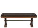 Intercon Denver Black Dining Bench-1
